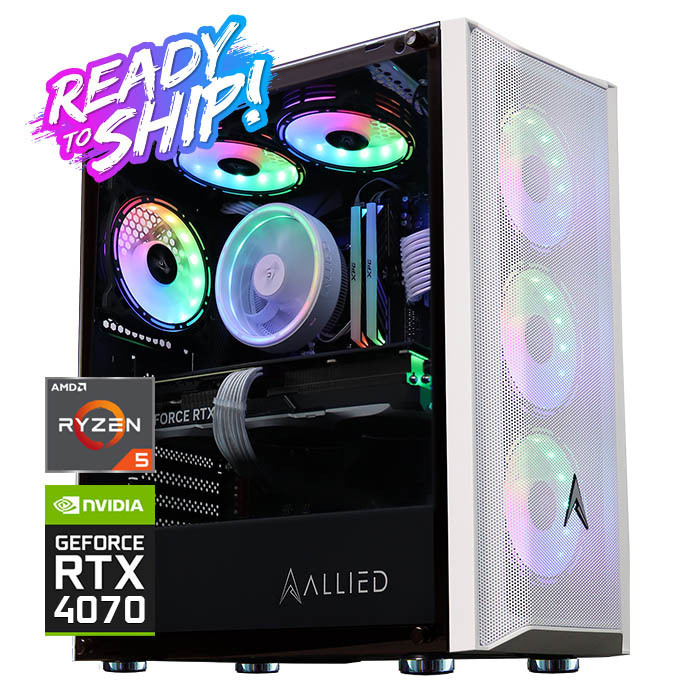 Allied Patriot-A: Ryzen 5 5600 | RTX 4070 12GB Gaming PC
